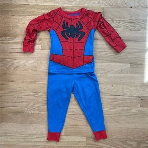 Kids Red and Blue Spider Costume